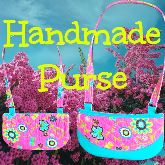 Handmade Purse Beautiful Pattern - Picture 1 of 3